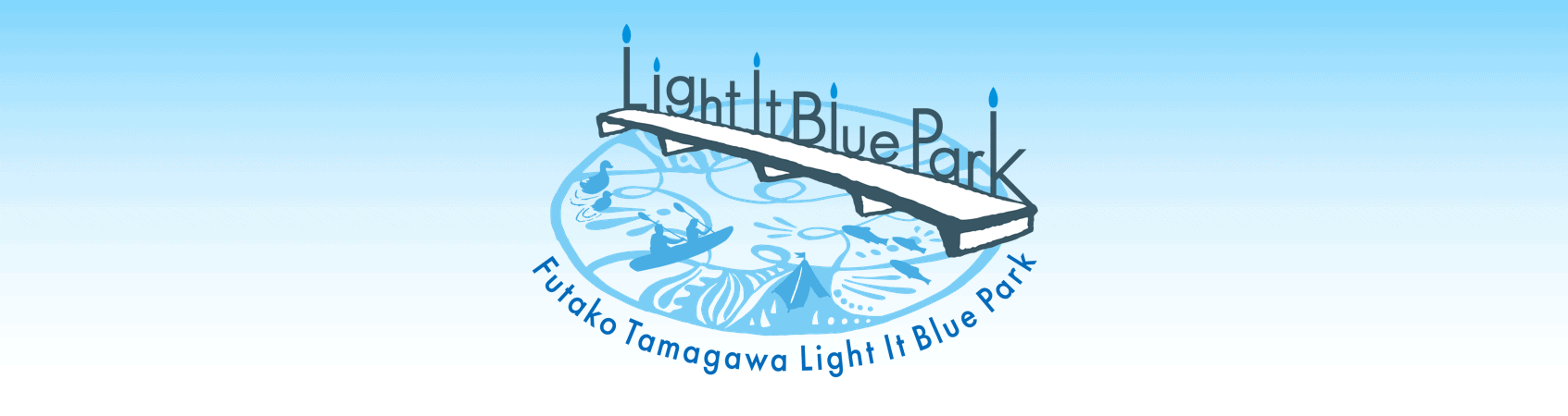 Futako Tamagawa Light It Blue Park